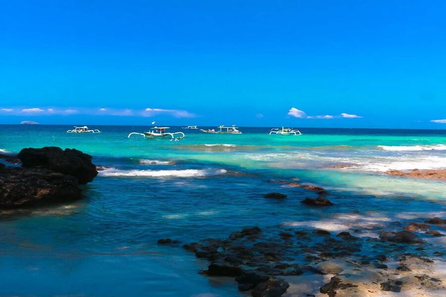 activity in bali - blue laggon -  bali touristic