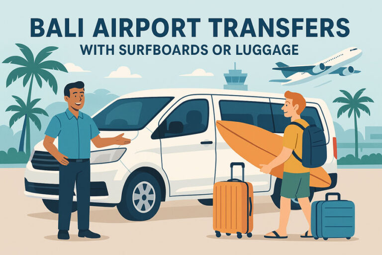 Bali Airport Transfers: Surfboards & Oversized Bags