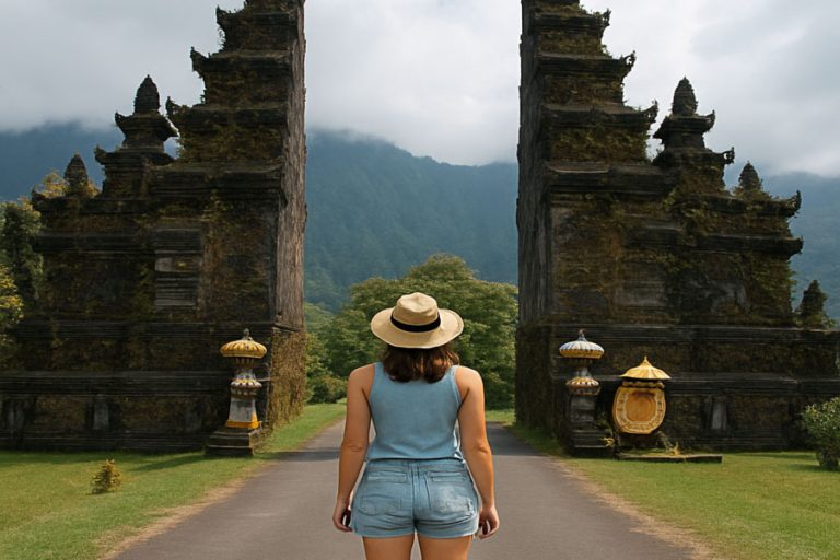 How to Capture the Perfect Bali Handara Gate Best Shot?