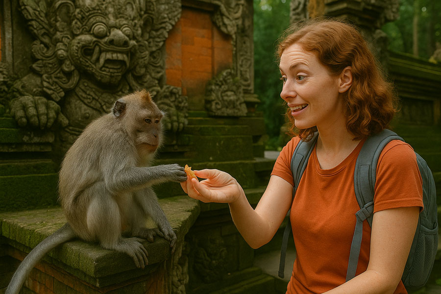 bali monkey temple - private tours in bali - bali touristic