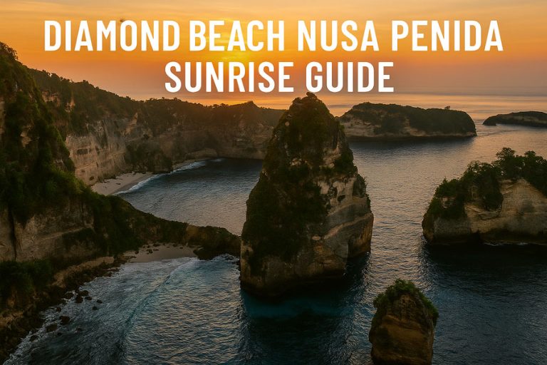 How to Experience Sunrise at Diamond Beach Nusa Penida