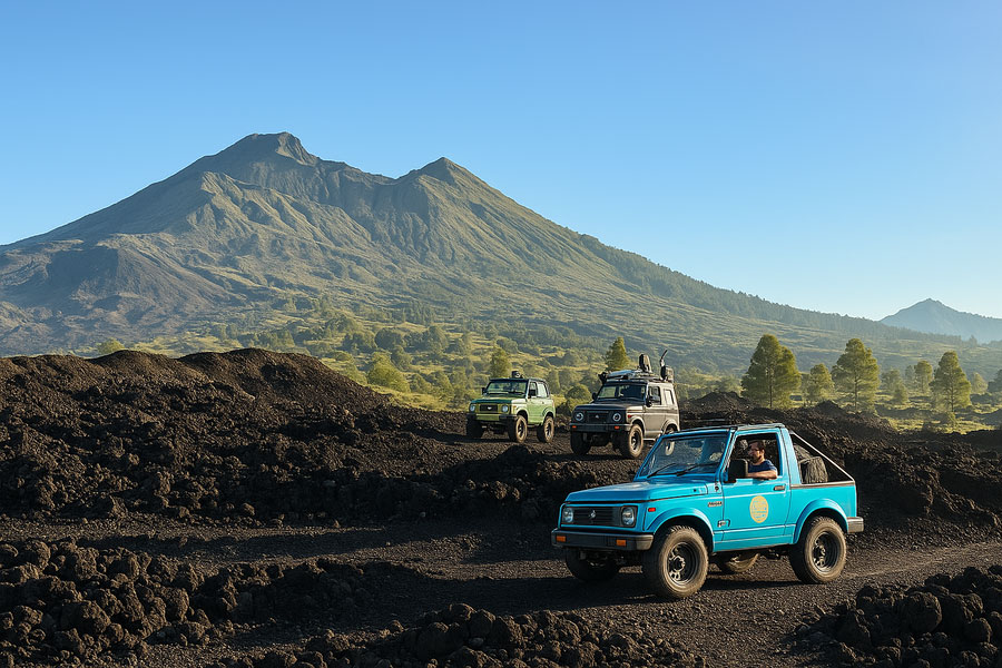 ubud volcano tour - bali touristic