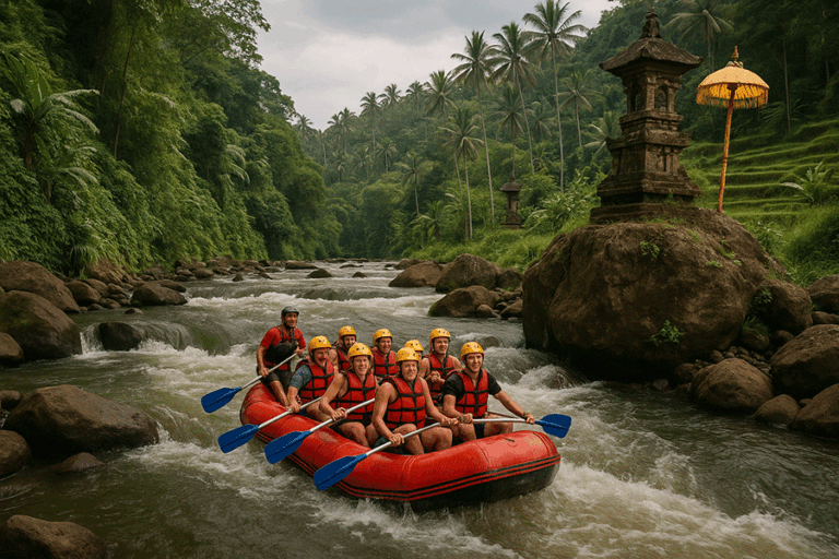 Ayung River Combine Scenery  and Adrenaline in One Tour?