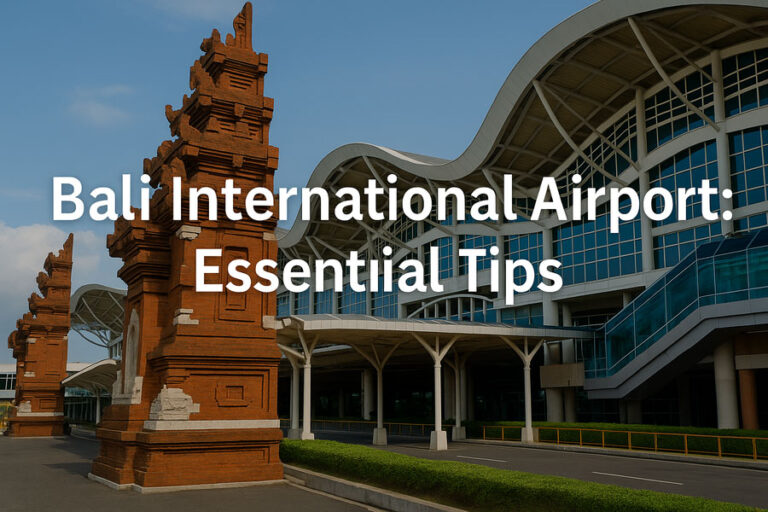 Bali Airport Guide: Essential Tips for Ngurah Rai Arrival