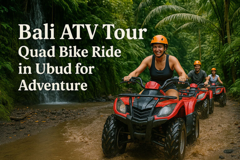 Bali ATV Tour: Quad Bike Ride in Ubud for Adventure