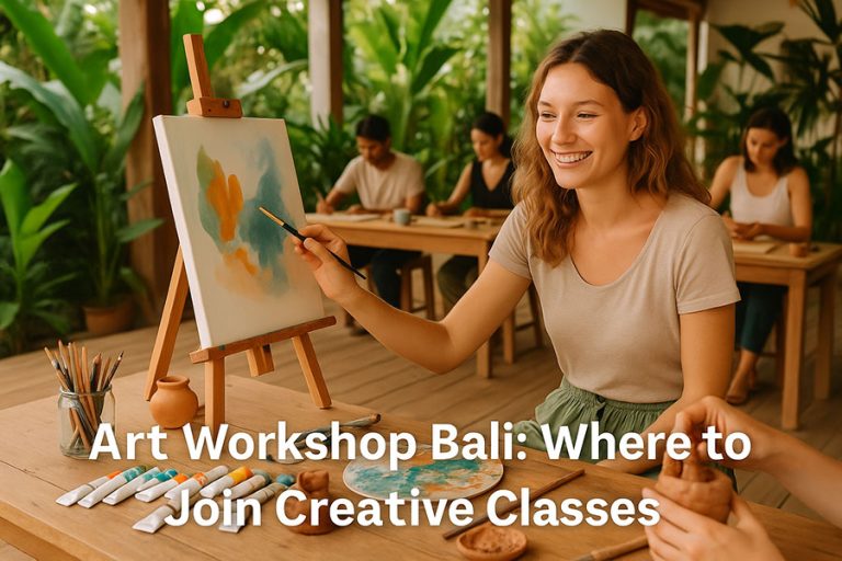 Art Workshop Bali: Creative Classes in Ubud & Seminyak