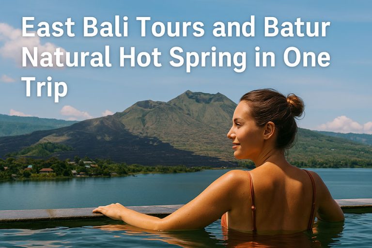 East Bali Tour and Batur Natural Hot Spring in One Trip