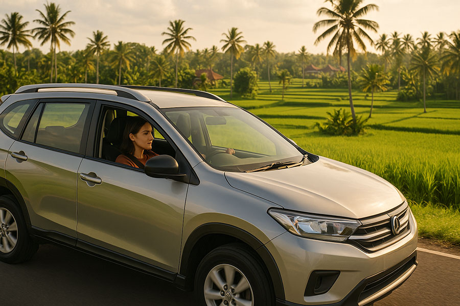 self driver in bali - bali car rental - bali touristic