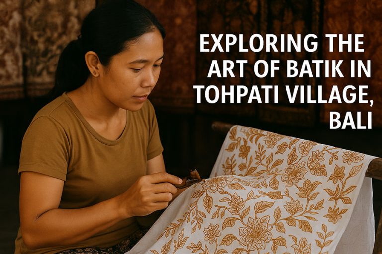 Tohpati Village Bali: Batik Art, Workshops and Culture