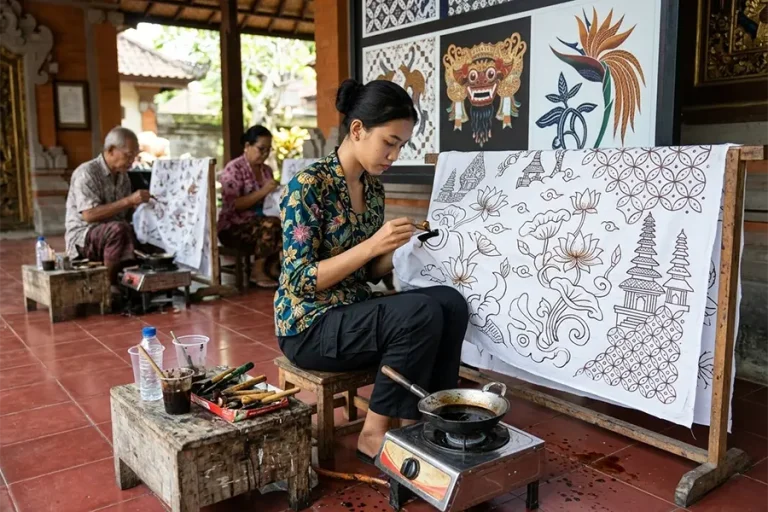 Tohpati Village Bali: Batik Art, Workshops and Culture