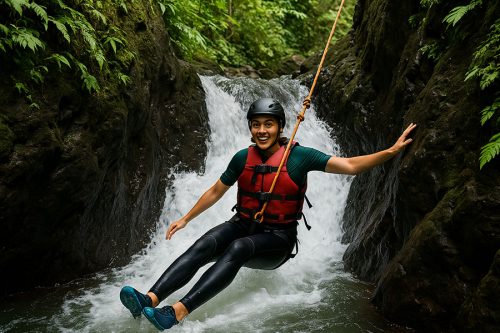 cannoying bali tour -tour in gitgit-