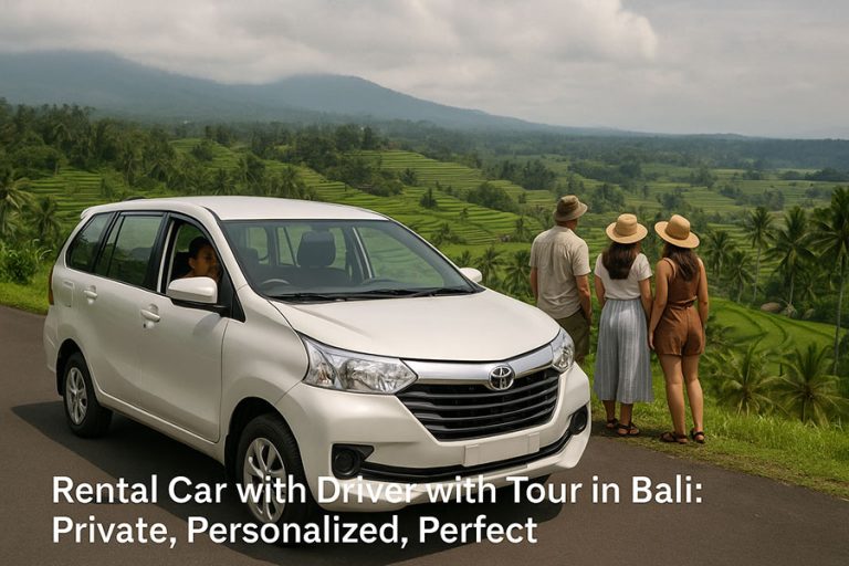 Bali Car Rental with Driver: Private Tours & Custom Guide