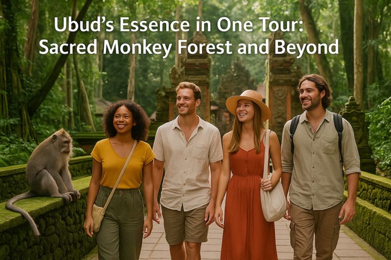 Sacred Monkey Forest and Beyond : Ubud’s Essence in One Tour