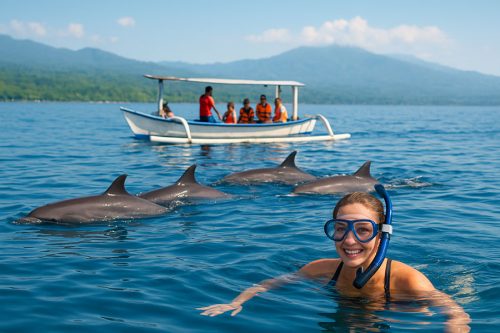 lovina dolphin watching- snorkeling tour in bali