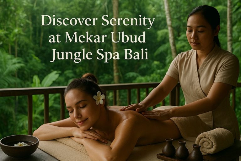 Mekar Ubud Jungle Spa: Treatments & Jungle Experience