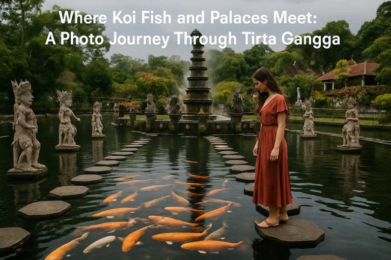 A Photo Journey Through Tirta Gangga to Find Koi Fish