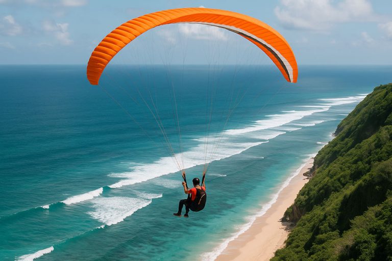 Bali Paragliding Adventure with Amazing Ocean Views