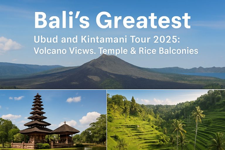 Ubud and Kintamani Tour: MT Batur, Temples and Rice Terraces