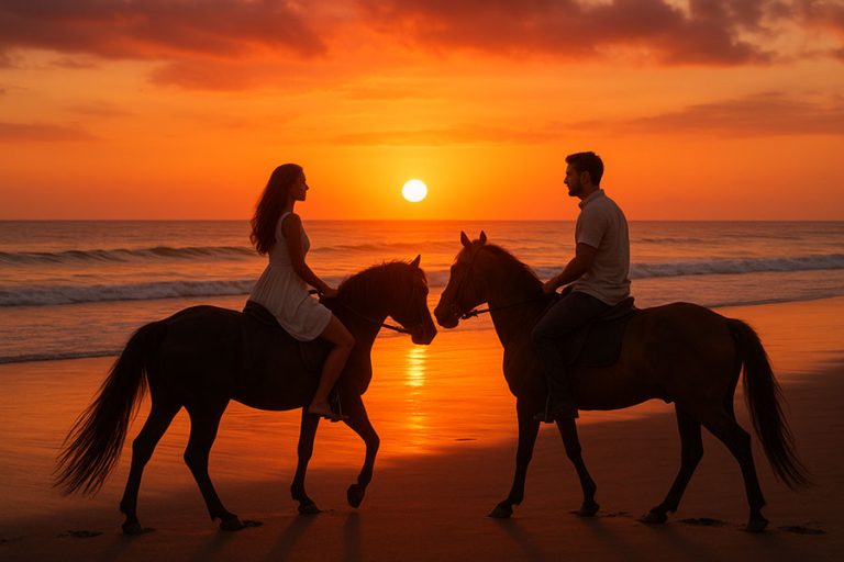 Sunset Horse Riding Bali: Romantic Beach Tours for Couples