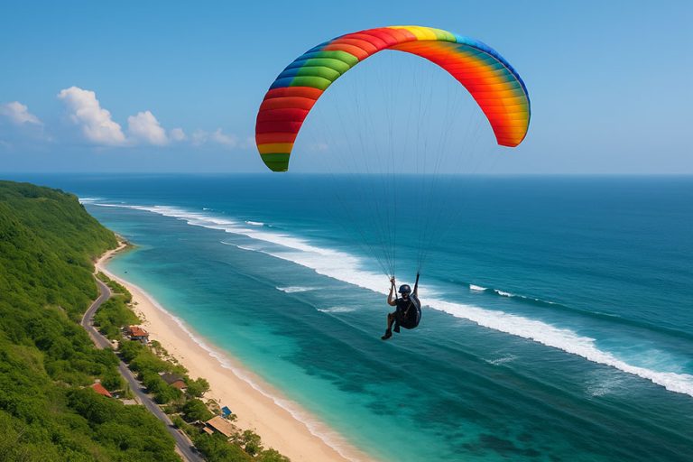 Paragliding in Bali and Bali paragliding: Fly Over Paradise