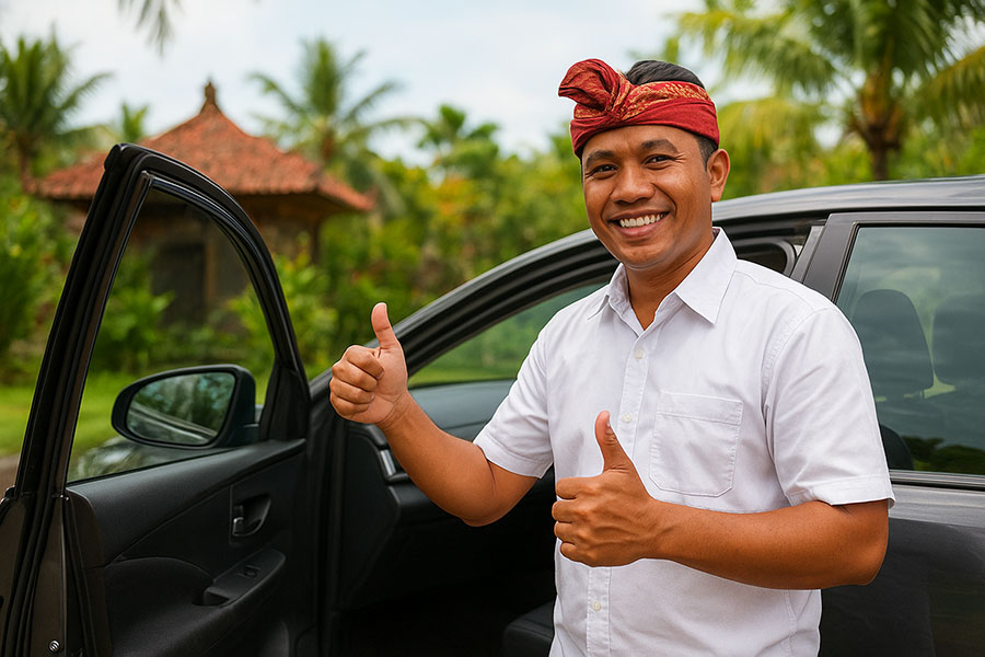 bali car rental driver - car rental driver service