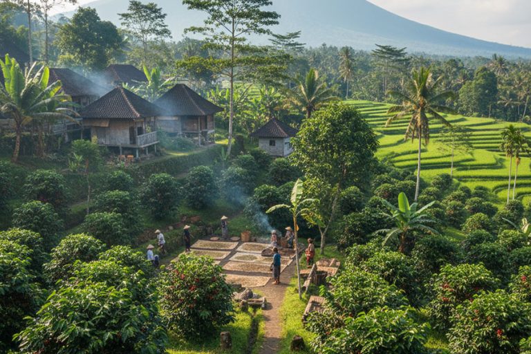 Bali Coffee Plantation Village Experience and Local Culture