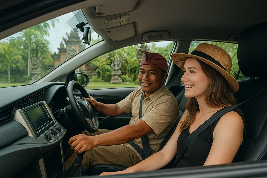 guided driver bali - half day tour - bali touristic