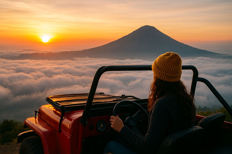 mount batur jeep tour - batur sunrise jeep trip