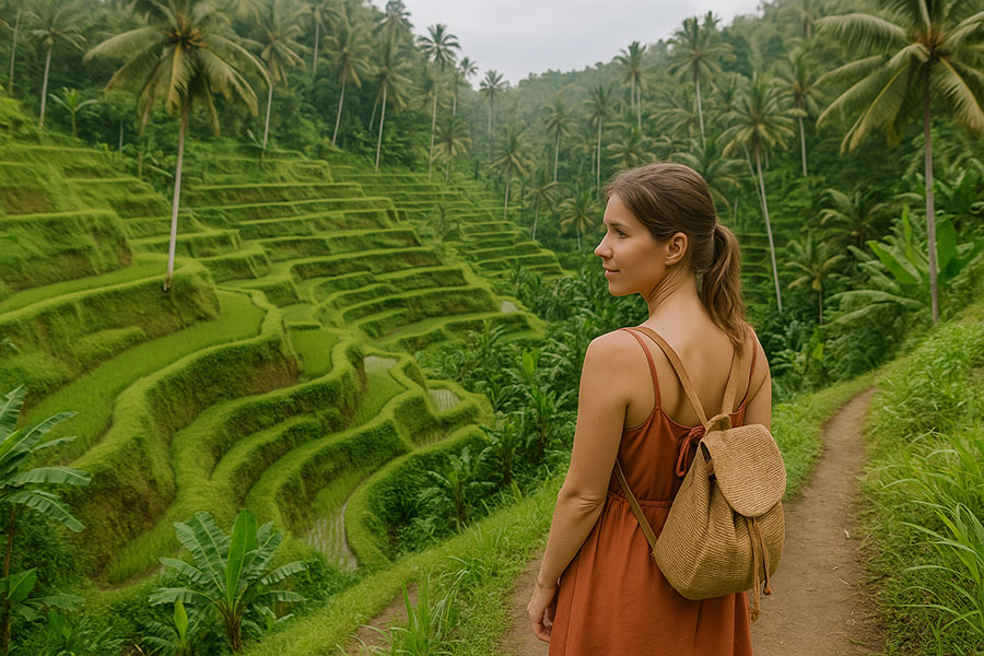 rice terrace day tour - bali rice terrace trip