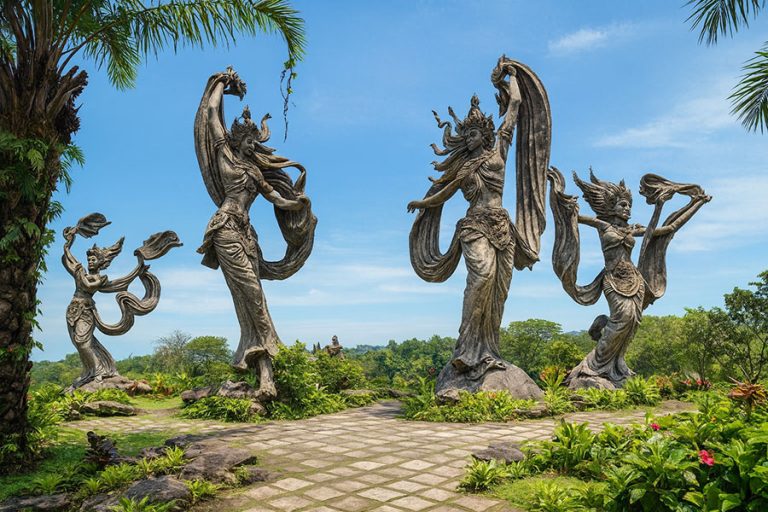 Taman Dedari Bali Tour with Angel Statues Park in Ubud