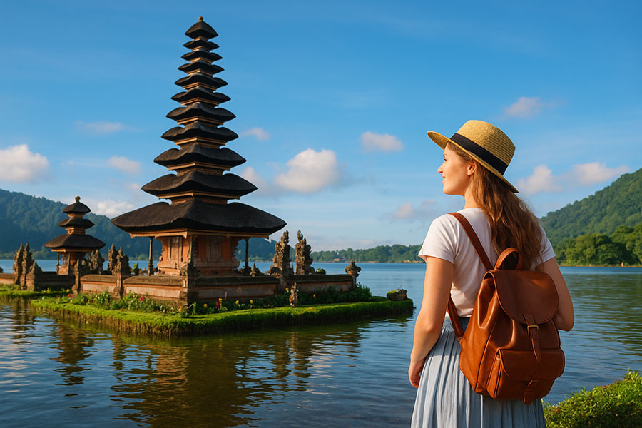 ulun danu beratan temple - bali tour