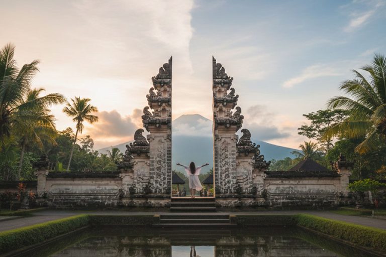 Aesthetic Tour in Bali Passing Lempuyang Skies and Steps