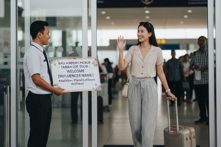 Bali Airport Pickup to Tanah Lot Tour for Instagram Content