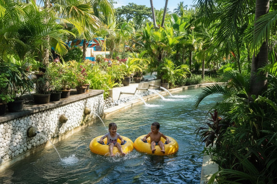 waterbom park - family holiday bali - bali touristic