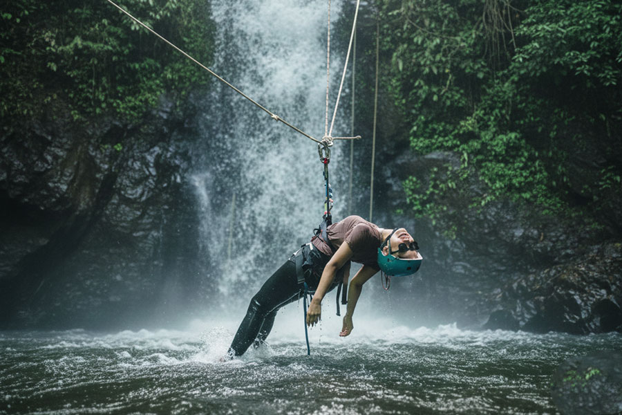 canyoning in bali - sport challenge bali - bali touristic