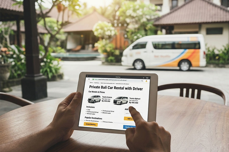 how to get a private driver in bali | balitouristic.com