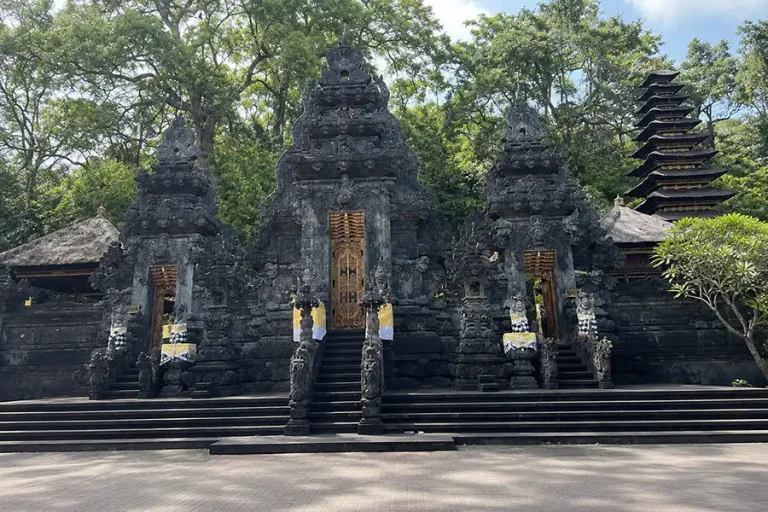 Goa Lawah Temple (Bats Temple) in Pesinggahan Village