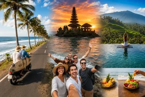 First-time visitors enjoying Bali’s iconic attractions and unforgettable travel experiences.