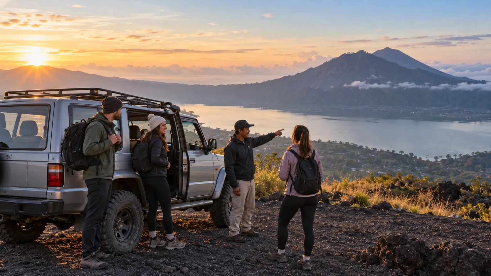 Bali Airport to Mount Batur Jeep Tour: Transfer and Activity Planning