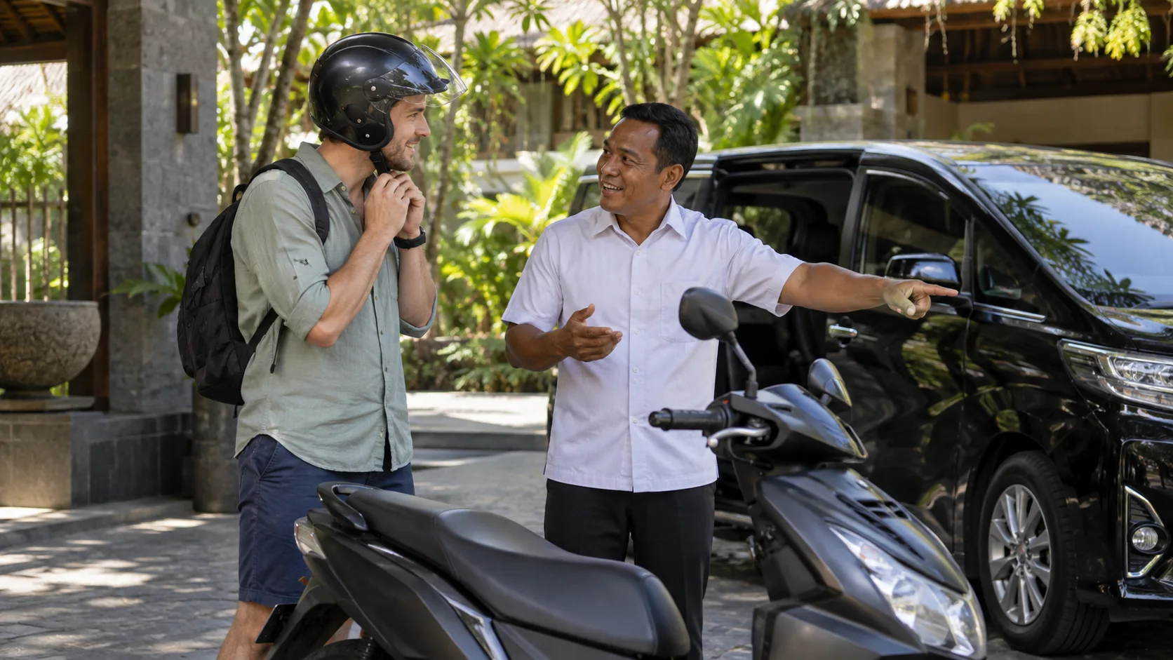 Driving and scooter safety on Bali roads