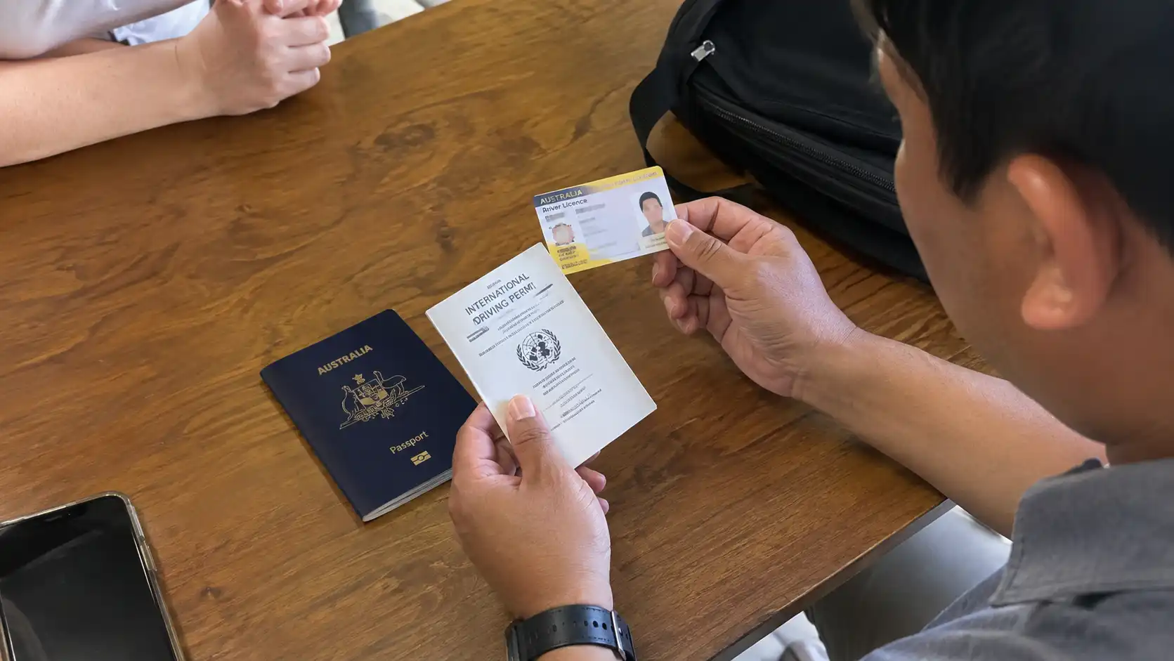 Australian driver licence and international driving permit for Bali travel